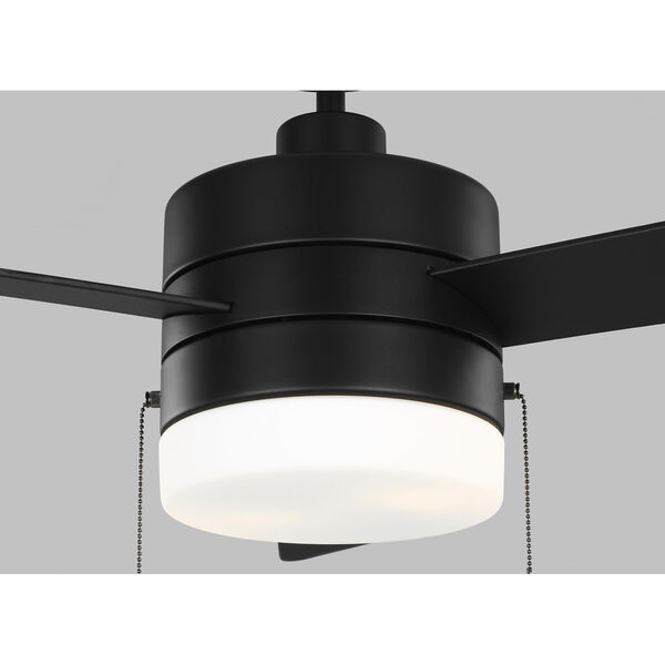 Syrus Midnight Black 52-Inch Two-Light Ceiling Fan, image 7