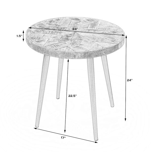 Glarious Round Side Table, image 4