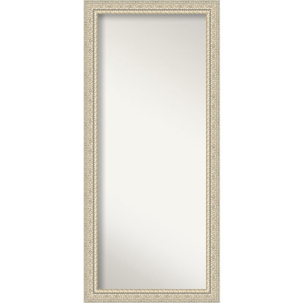 Fair Baroque Cream 30-Inch Floor Mirror, image 1