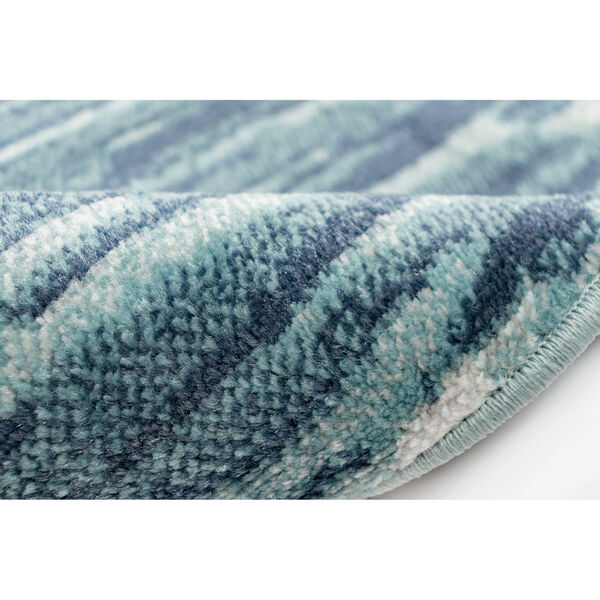 Liora Manne Aurora Blue 39 x 59 Inches Strata Indoor Rug, image 6