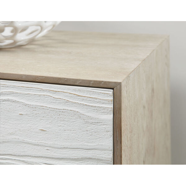 Cascade Taupe and White Entertainment Console, image 4