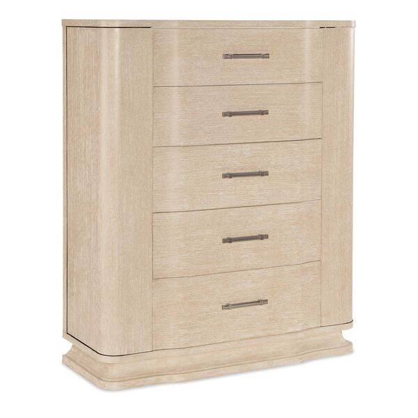 Nouveau Chic Sandstone Chest with Drawers, image 1