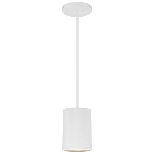 Pilson Matte White 7-Inch One-Light Mini Pendant, image 5