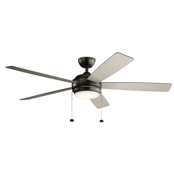 Starkk Satin Black 60-Inch LED Ceiling Fan, image 3