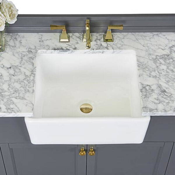Adeline Sapphire 36-Inch Vanity Console with Farmhouse Sink, image 6