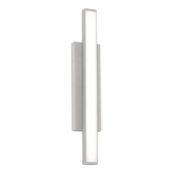 Gale Textured Grey 18-Inch Outdoor LED Wall Sconce, image 1