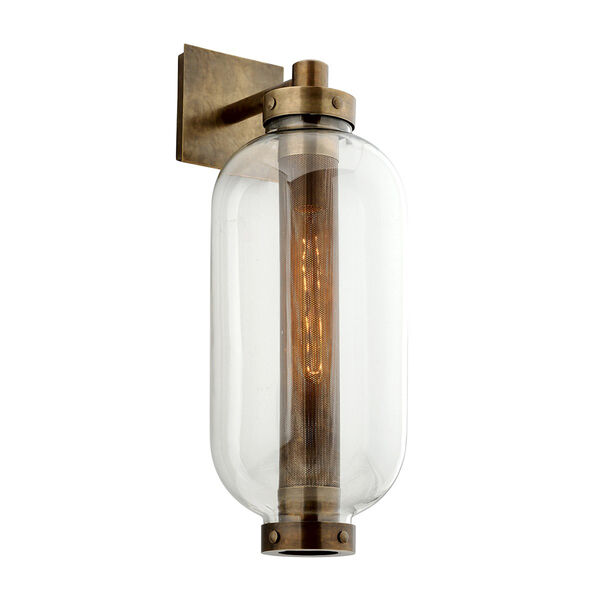 Atwater Vintage Brass Nine-Inch One-Light Wall Sconce, image 1
