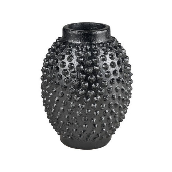 Dorus Black 13-Inch Vase, image 1