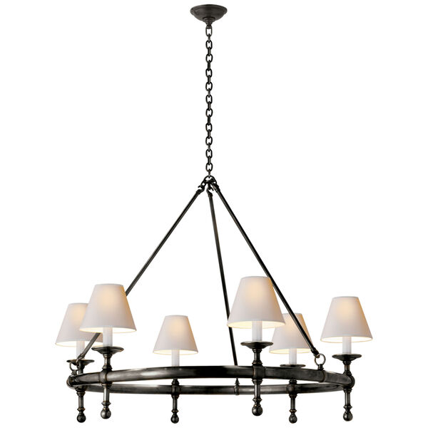 Classic Ring Chandelier By Chapman and Myers, image 1