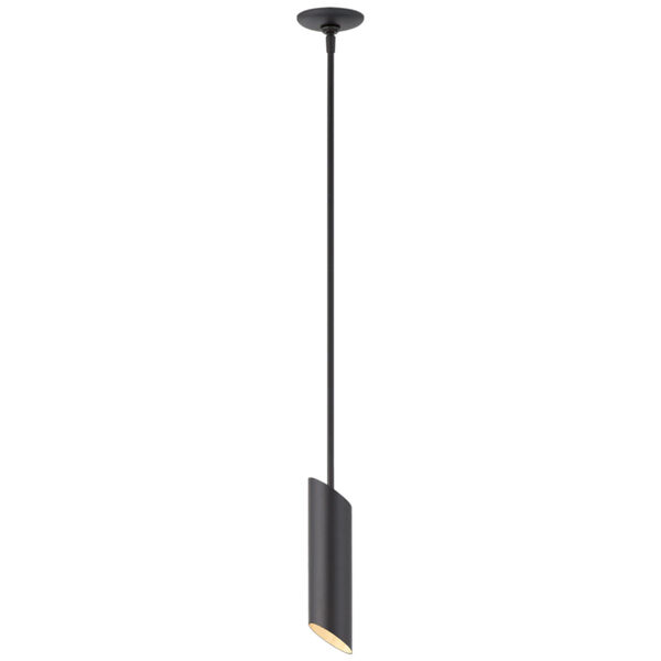 Tourain Small Pendant in Black and Gild by AERIN, image 1