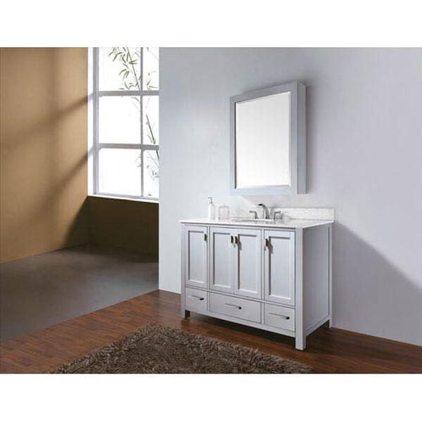 Modero 48-Inch Vanity Only in White Finish, image 3