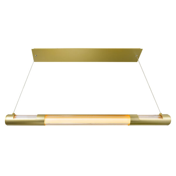 Neva Satin Gold LED Chandelier, image 3