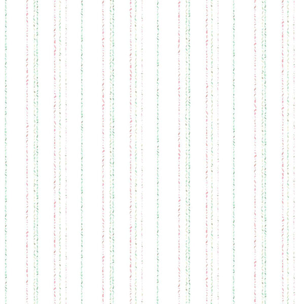 A Perfect World Pastel Dotty Stripe Wallpaper - SAMPLE SWATCH ONLY, image 1