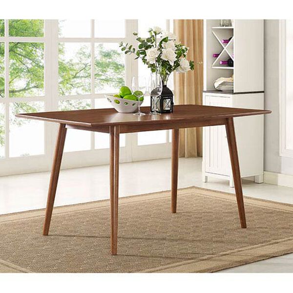 Walker Edison Furniture Co 60 Inch Mid, 60 Inch Coffee Table Modern