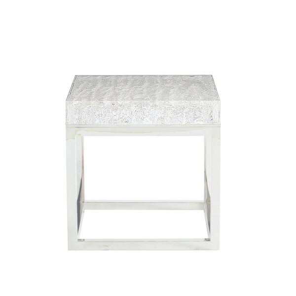 Arctic White End Table, image 1