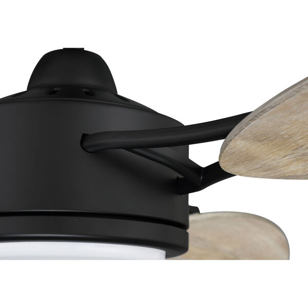Journey Flat Black 64-Inch LED Ceiling Fan, image 4