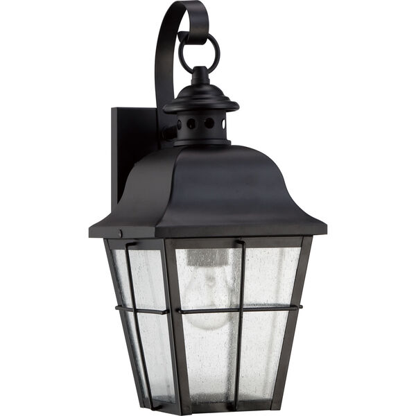 Millhouse Mystic Black One Light Outdoor Wall Fixture, image 2