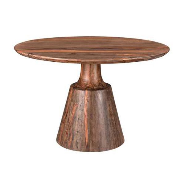 Brownstone Brown Round Dining Table, image 1
