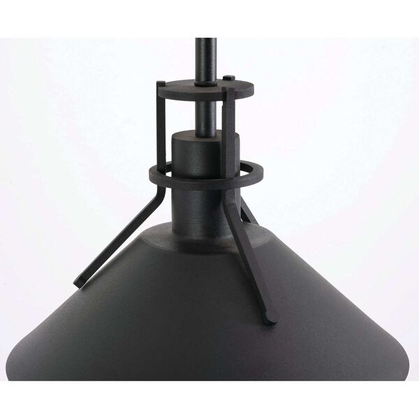 Gus Black Integrated LED Outdoor Pendant, image 5