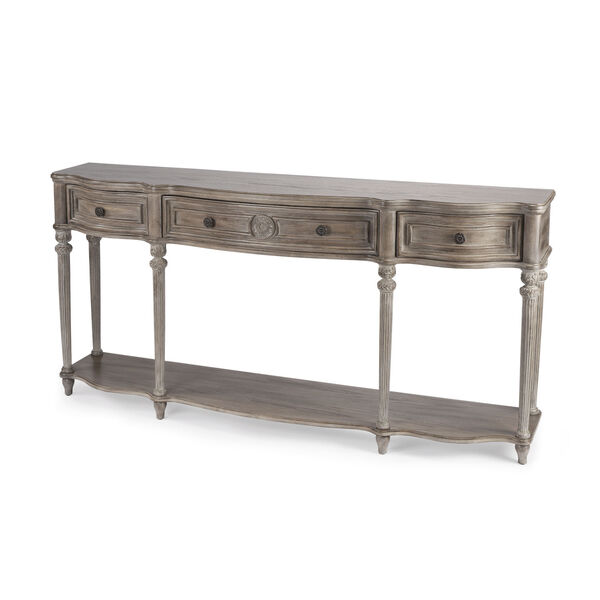 Peyton Driftwood Console Table, image 1