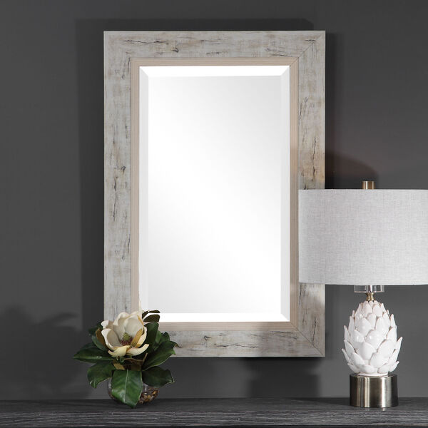 Branbury Light Wood Mirror, image 1