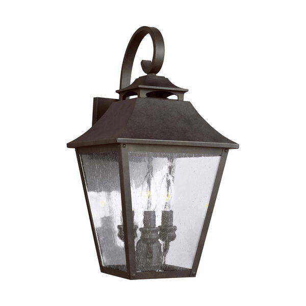 Galena Sable Three-Light Outdoor Wall Lantern, image 1