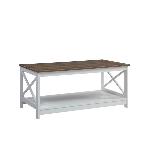 Oxford Driftwood White Coffee Table, image 3