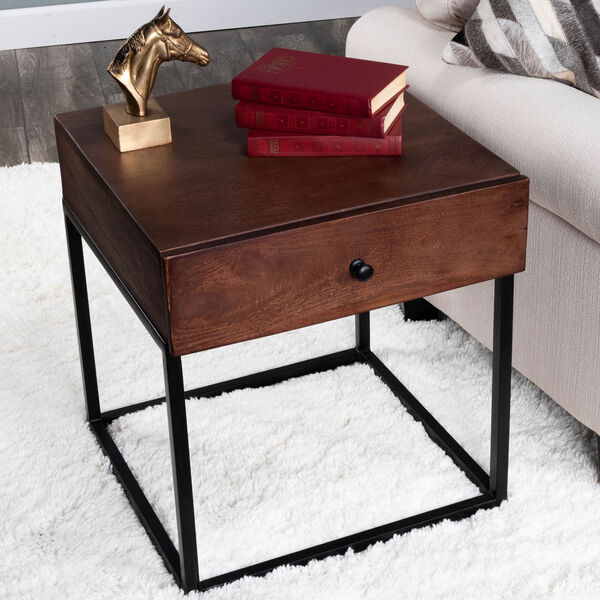 Brixton Coffee and Iron End Table, image 1