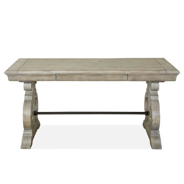 Tinley Park Dove Tail Grey Writing Desk, image 1