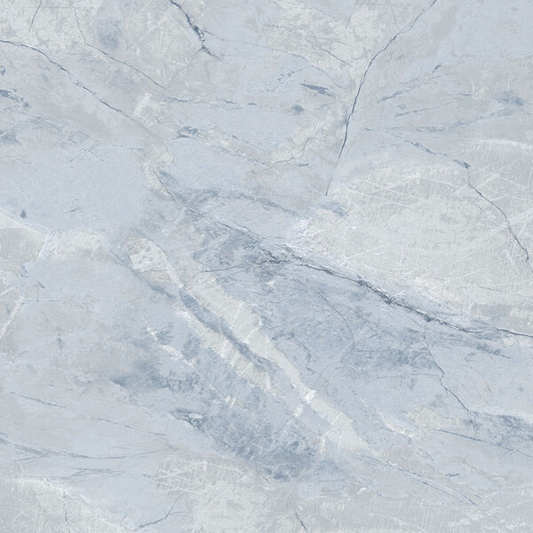 Carrara Marble Blue Wallpaper - SAMPLE SWATCH ONLY, image 1