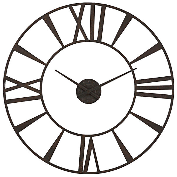 Storehouse Textured Rust Bronze Wall Clock, image 2