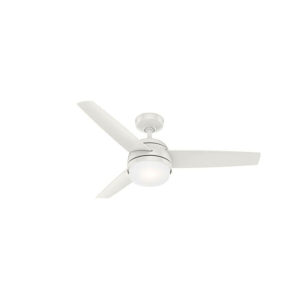 Midtown Fresh White 48-Inch LED Ceiling Fan, image 1