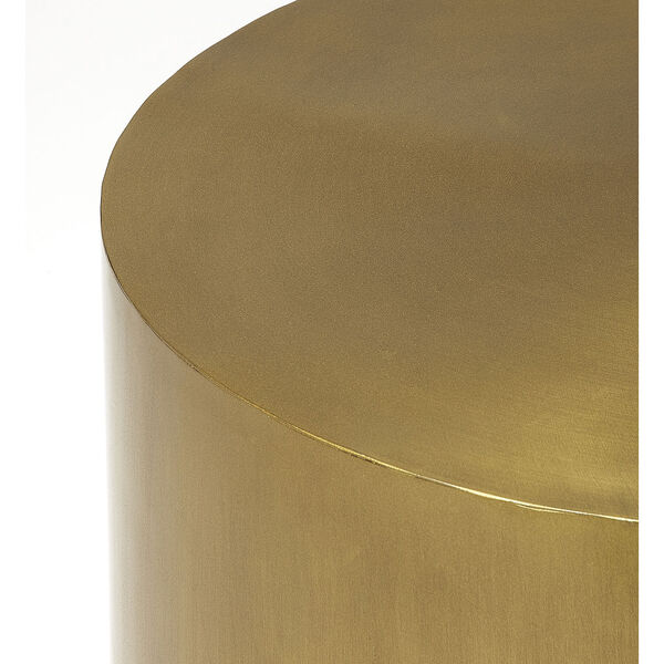 Metalworks Ervin Gold Metal Bunching Table, image 3