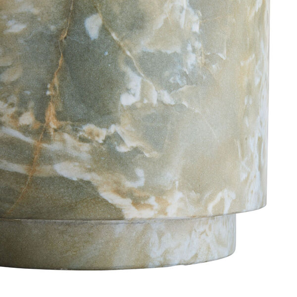 Herbie Jade Faux-Marble Accent Table, image 3