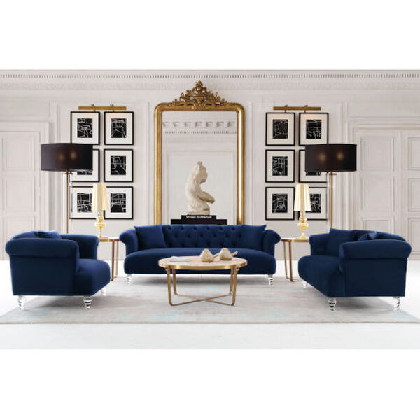 Elegance Blue Sofa, image 5