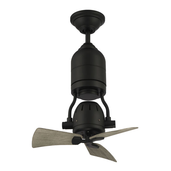 Bellows Uno Flat Black 18-Inch LED Ceiling Fan, image 3