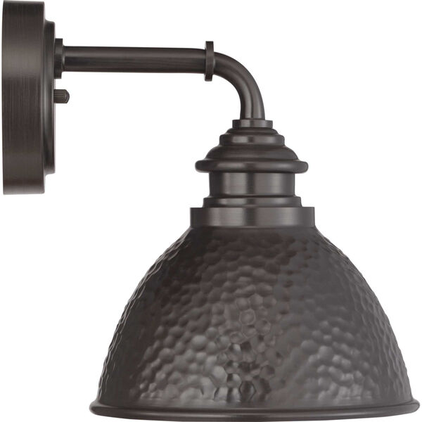 Englewood Antique Bronze 8-Inch One-Light Outdoor Wall Lantern, image 4