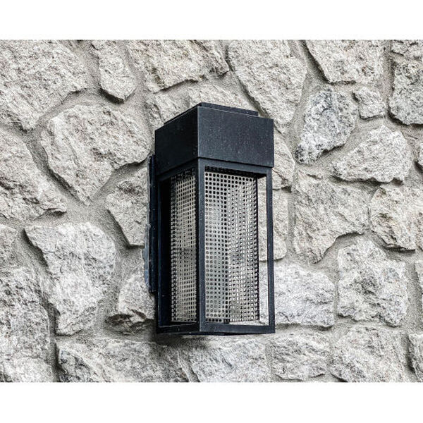 Townhouse Galaxy Black LED One-Light Seven-Inch Outdoor Wall Mount, image 3
