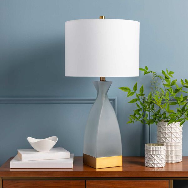 Jada White One-Light Table Lamp, image 2