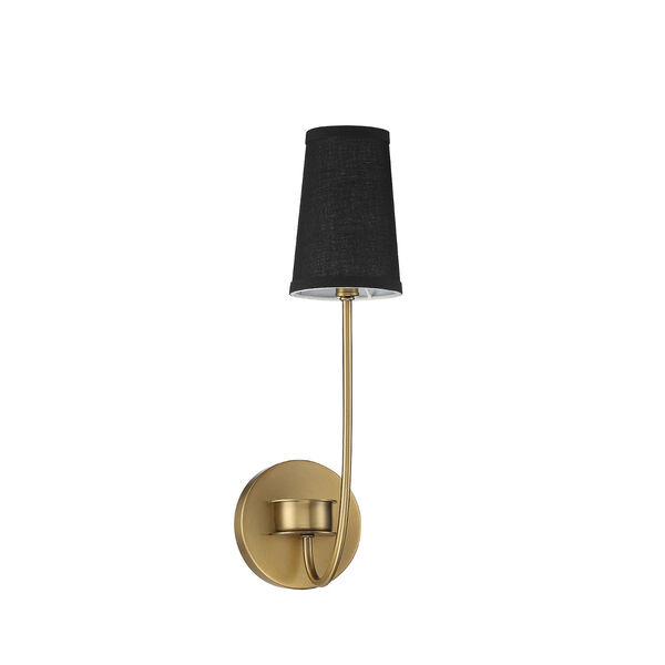 Lowry Natural Brass Five-Inch One-Light Wall Sconce, image 2