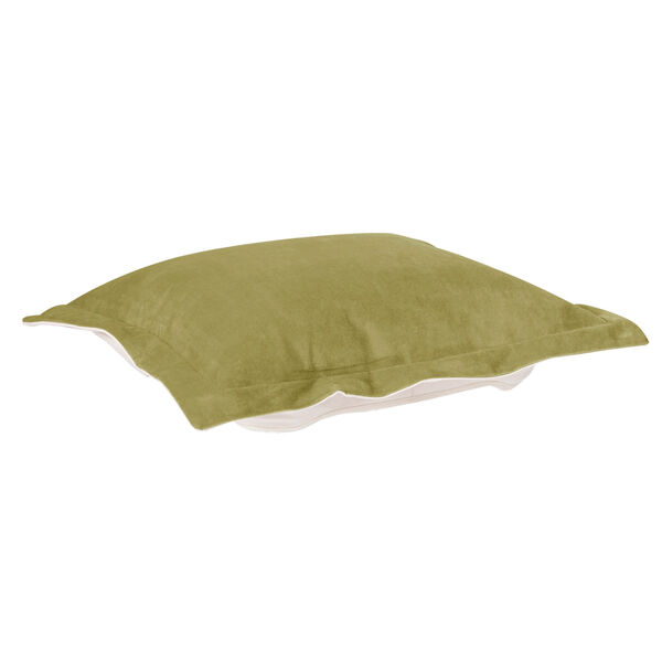 Bella Moss Green Puff Ottoman Cushion, image 1