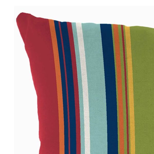 Westport Garden Multicolour 18 x 18 Inches Square Knife Edge Outdoor Throw Pillow, image 5