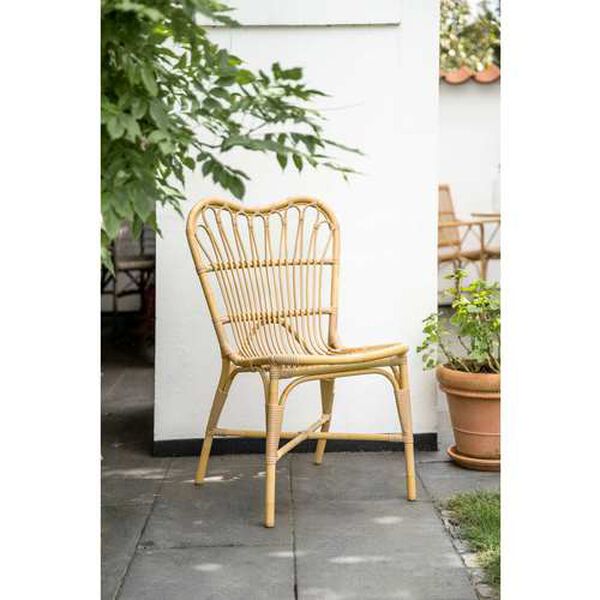 Margret Natural Outdoor Dining Side Chair, image 3