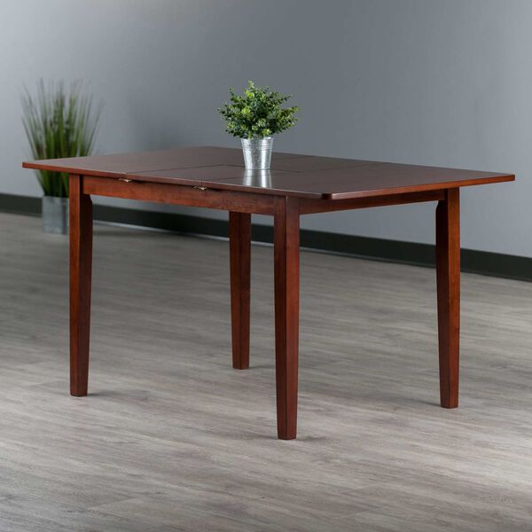 Darren Walnut Dining Table with Extension Top, image 2