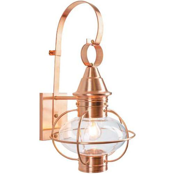 American Onion Copper 11-Inch One-Light Outdoor Wall Sconce, image 1