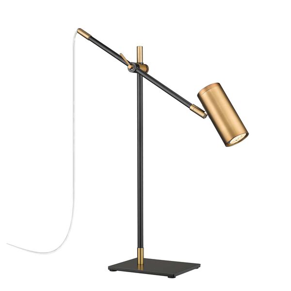 Calumet Black Brass One-Light Table Lamp, image 5