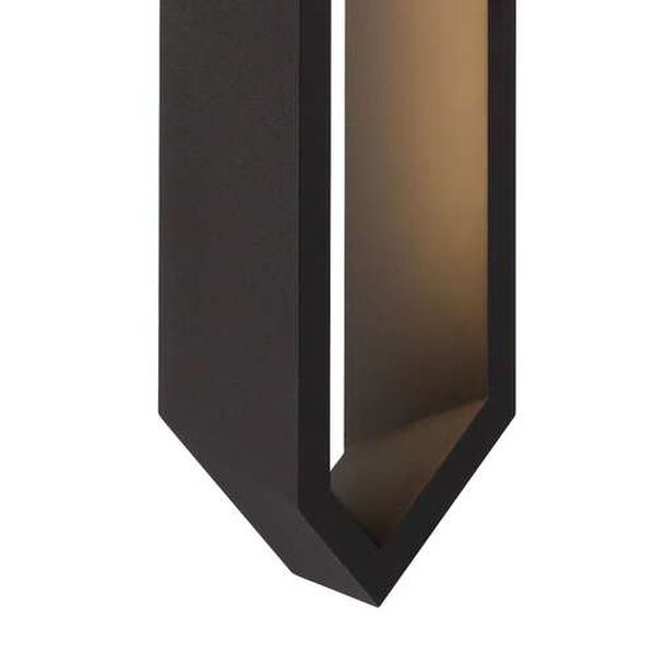Pitch Coal LED Outdoor Wall Sconce, image 3