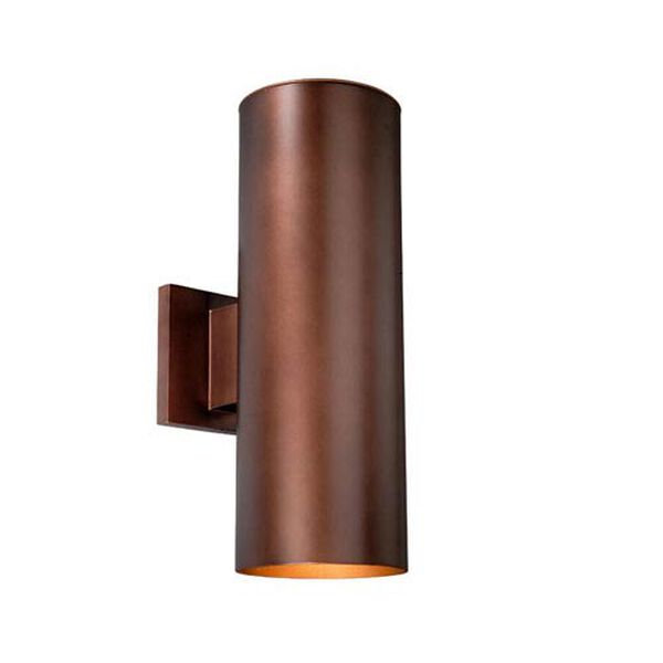 Chiasso Bronze Two-Light 5-Inch Outdoor Wall Light, image 1