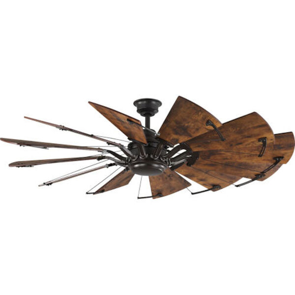 Austin Architectural Bronze 60-Inch Ceiling Fan, image 1