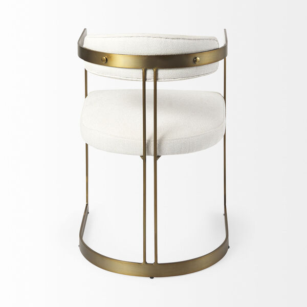Hoskins Cream and Gold Dining Chair, image 4
